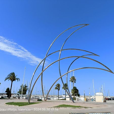 Daoiz, Vivienda Vacacional Para Familias Y Mayores De 25 Anos En El Grao De Gandia 3Ro Sin Ascensor Playa de Gandia Luaran gambar